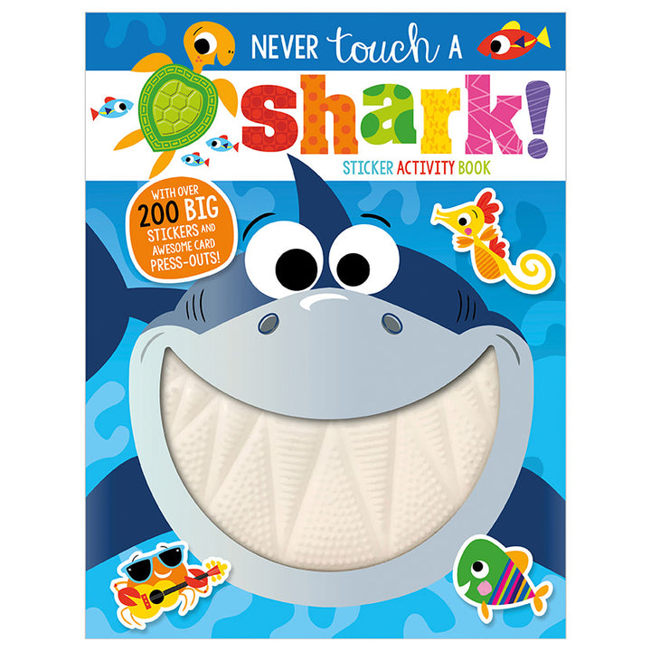 Libro De Actividades Never Touch a Shark! Sticker Activity Book