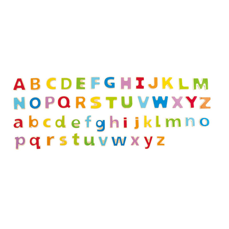 Letras del Abecedario Magnéticas Madera