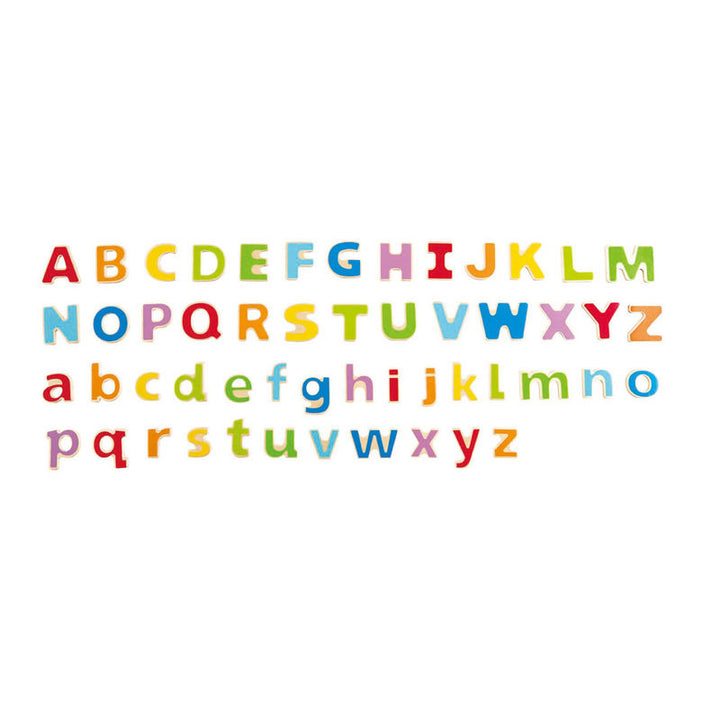 Letras del Abecedario Magnéticas Madera
