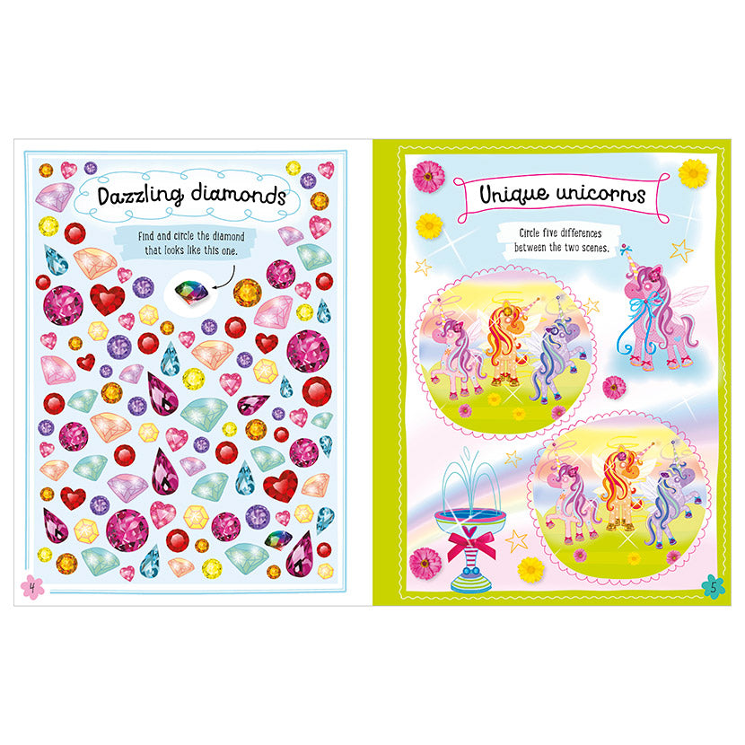 Libro De Actividades Puffy Stickers I Love Unicorns