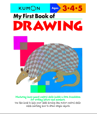Libro Kumon  My First Book of Drawing para niños
