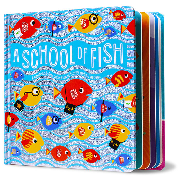 Libro De Texturas A School of Fish