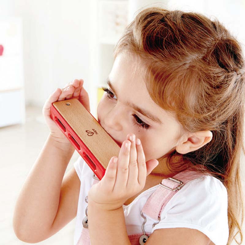 Armónica Para Niños En Madera