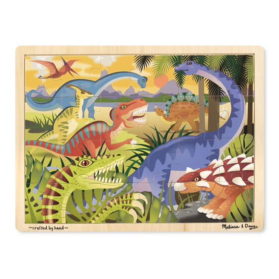 Rompecabezas dinosaurio x 24 piezas