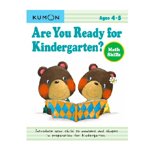 Libro Kumon Are you Ready for Kindergarten? Math Skills