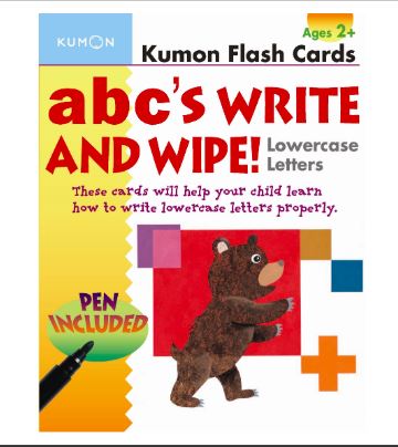 flashcards kumon: abc&