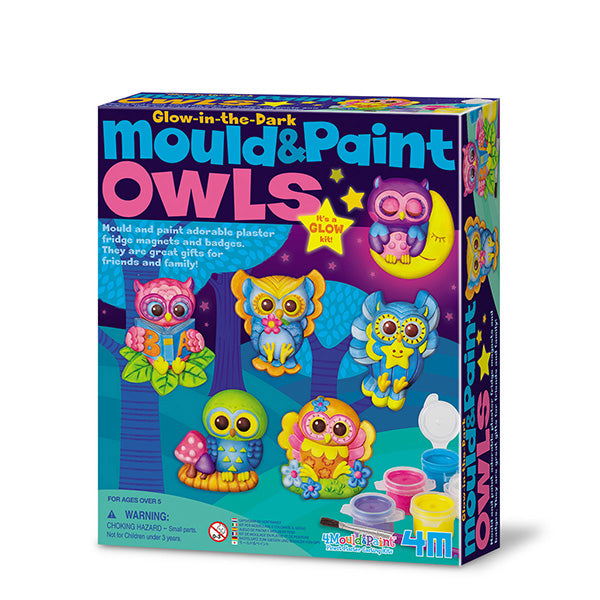 Set de Manualidades Moldea y Pinta Búhos