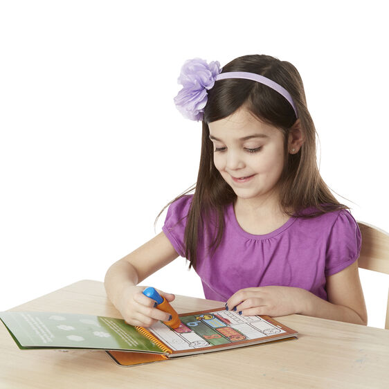 Libro De Actividades Pinta Con Agua Los Números