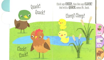 Libro Infantil Tabbed Noisy Farm