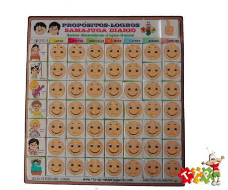 Juego Didáctico Calendario Propósitos y Logros