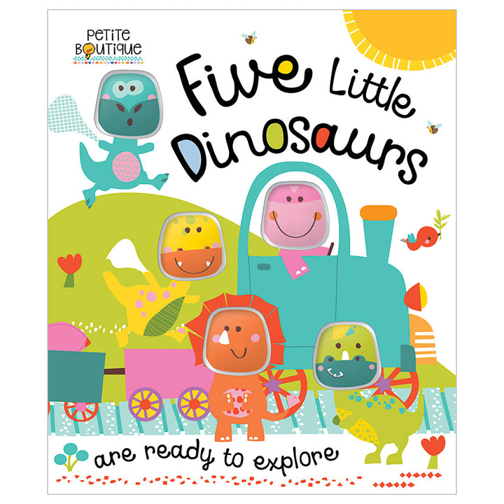 Libro De Texturas Five Little Dinosaurs