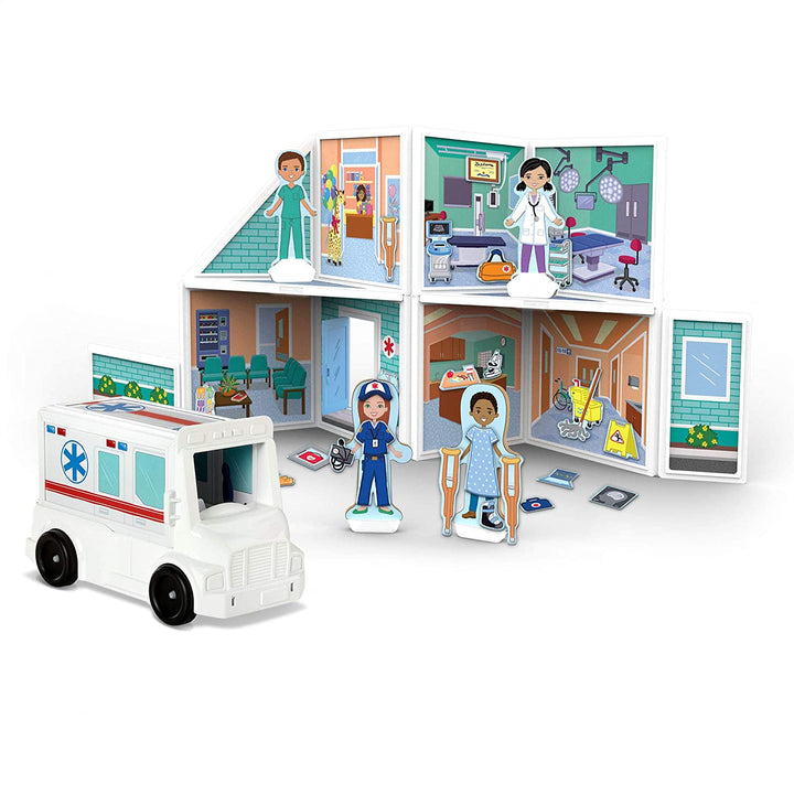 Set De Construcción Magnético El Hospital