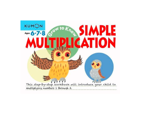 Libro Kumon Grow To Know Simple Multiplication Para Niños