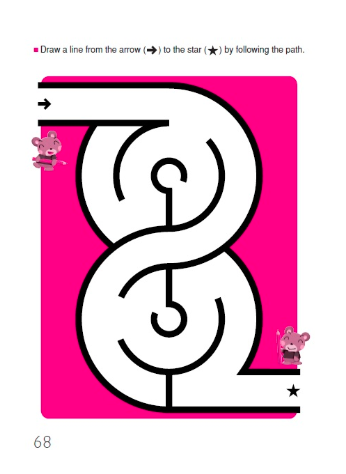 Libro Kumon My Book Of Easy Mazes para niños niñas