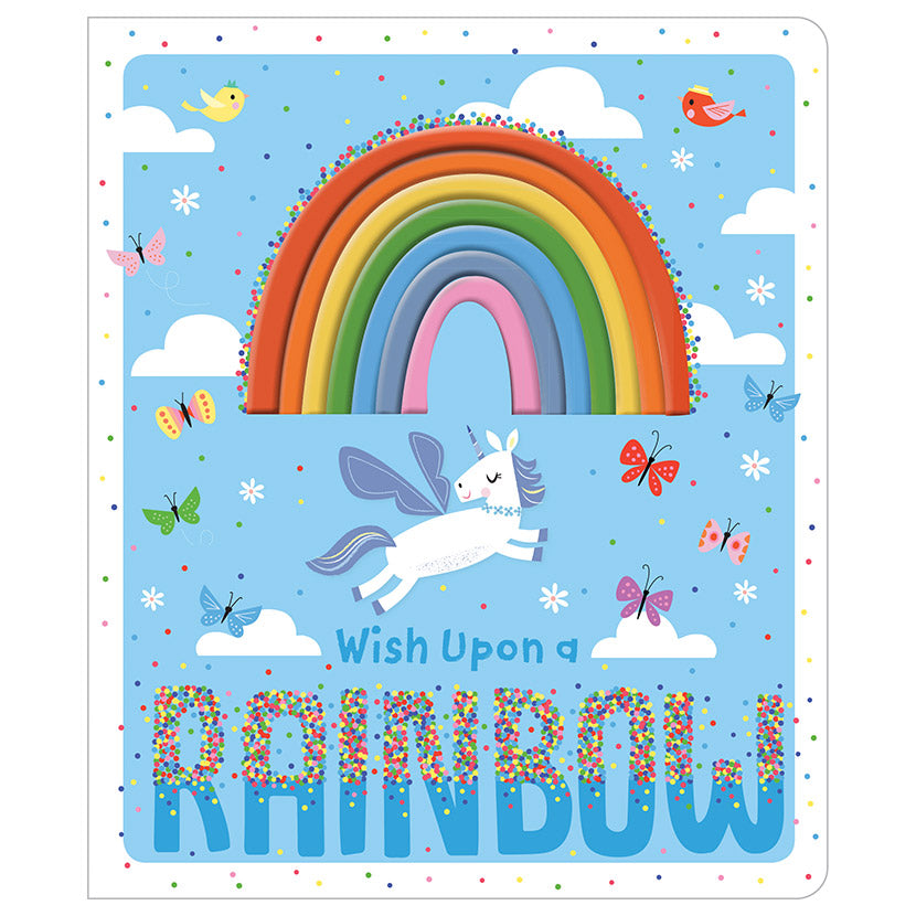 Libro De Texturas Wish Upon a Rainbow