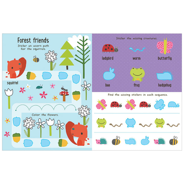 Libro De Actividades First Words Sticker