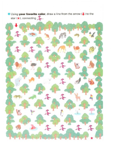 Libro Kumon My Book Of Coloring At The Zoo para niños