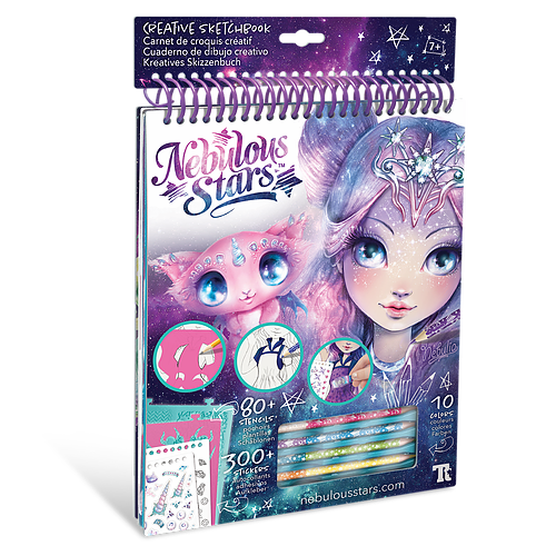 Libro para pintar Nebulous