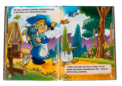 Libro Infantil El Mundo De Las Fabulas
