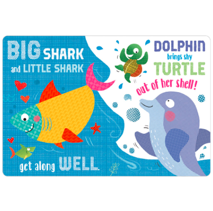 Libro Infantil Bubble Big Shak Litlle Shark