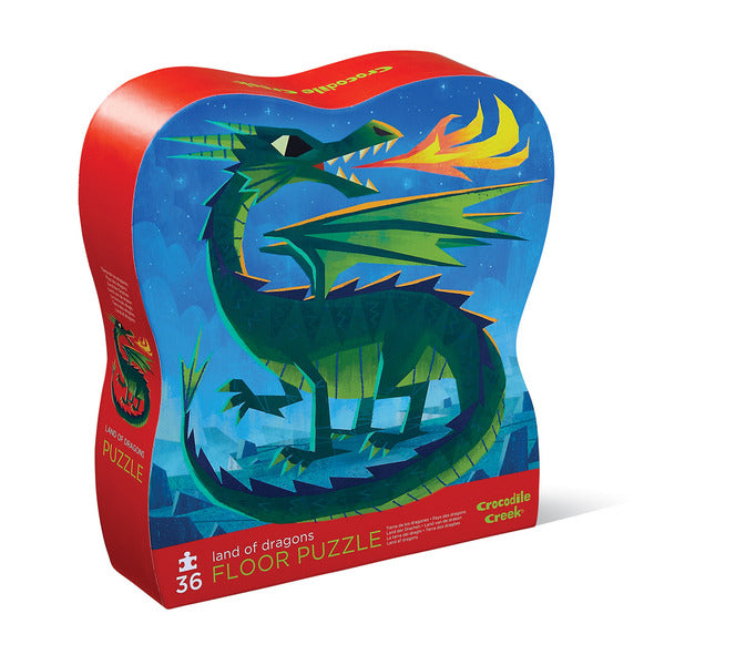Rompecabezas 36 piezas Tierra de dragones