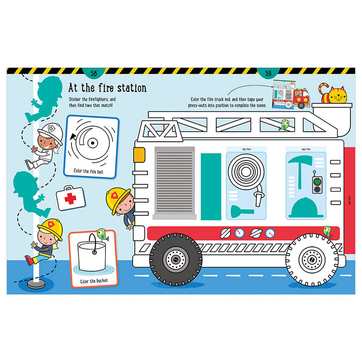 Libro De Actividades Sticker Color Create