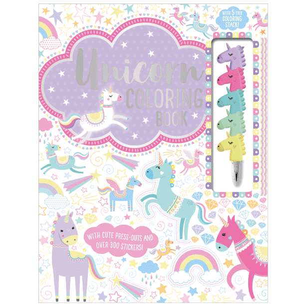 Libro De Actividades Unicorn Coloring