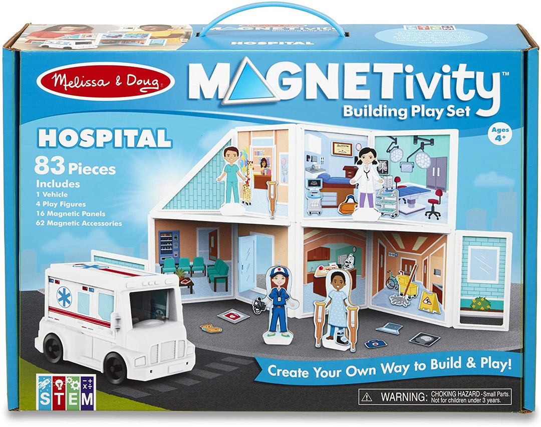 Set De Construcción Magnético El Hospital