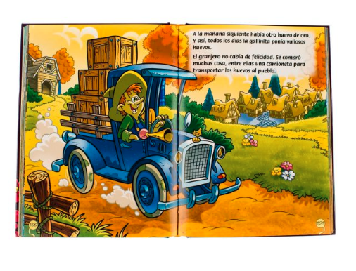 Libro Infantil El Mundo De Las Fabulas