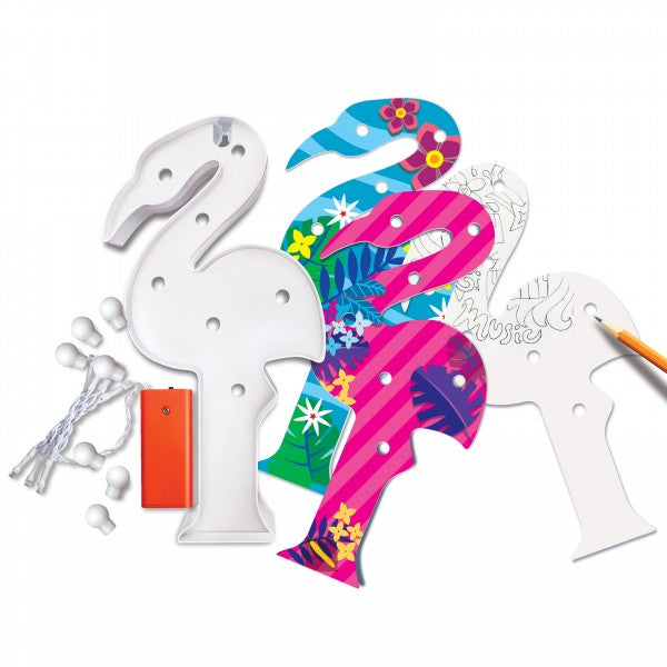 Lámpara de flamingo para decorar