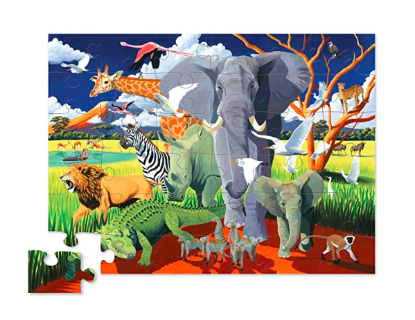Rompecabezas X 36 pc safari