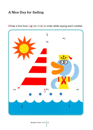 Libro Kumon My book of numbers 1-30 para niños