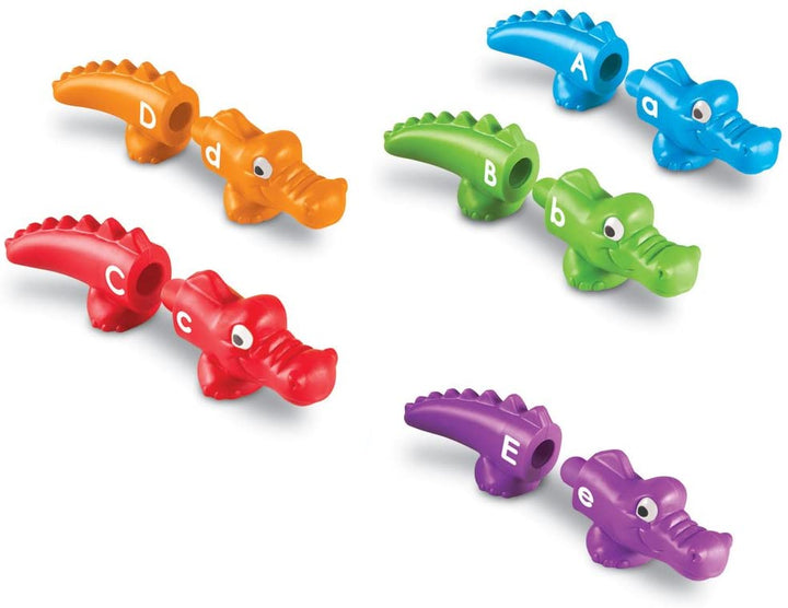 Juego Cocodrilos Mayúsculas y Minúsculas Para Niños