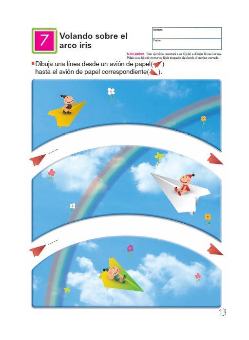 Libro didáctico Kumon Mi Primer Libro De Trazos para niños