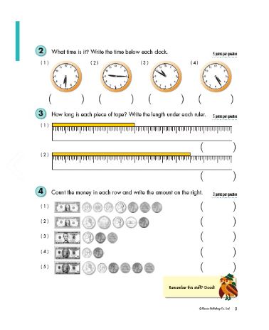 Libro Kumon Geometría Y Medición Grado 3 Para Niños