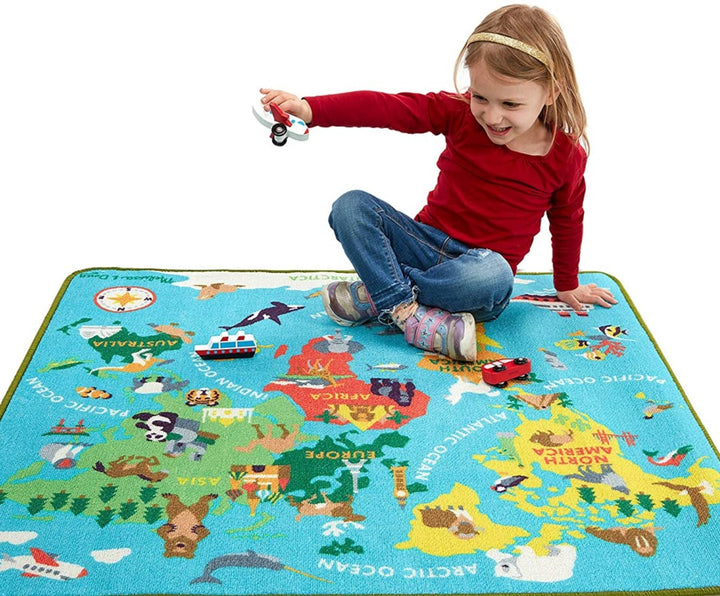 Tapete de Juego:  Alrededor del  Mundo