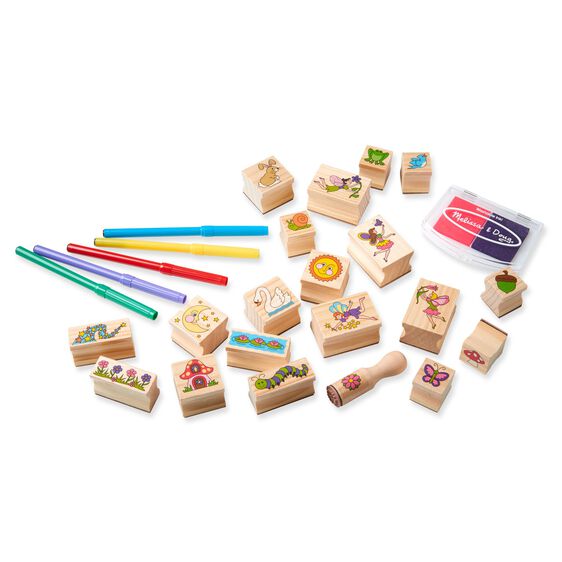 Set de sellos: Hadas del jardín