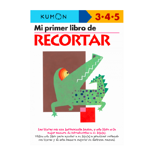 Libro Kumon Mi primer libro de recortar para niños