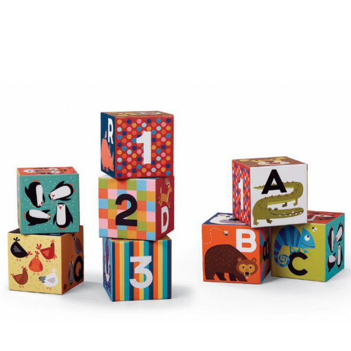 Cubos rompecabezas abc