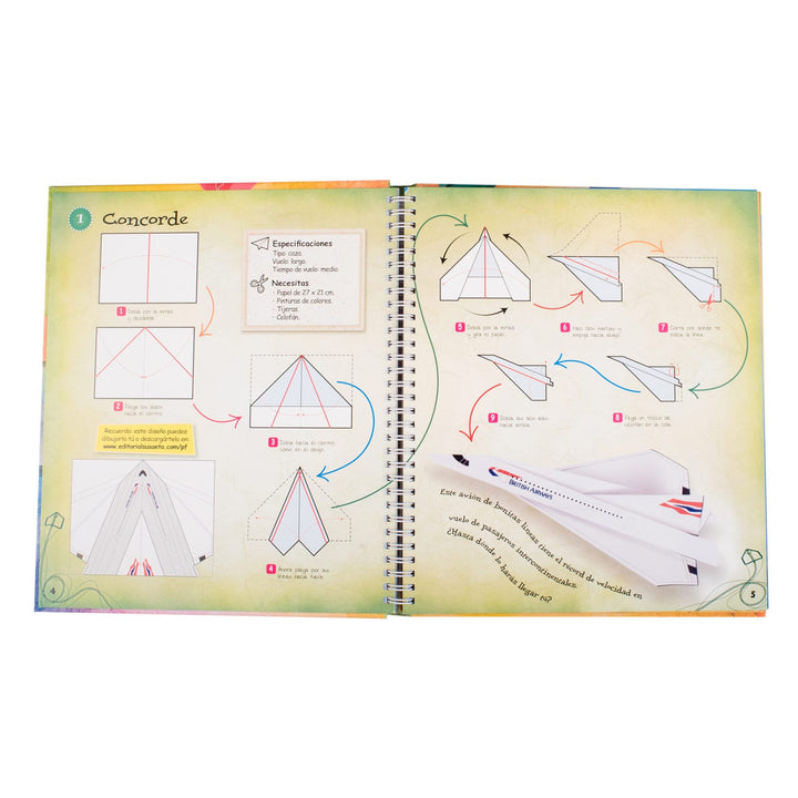 Libro De Actividades Aviones