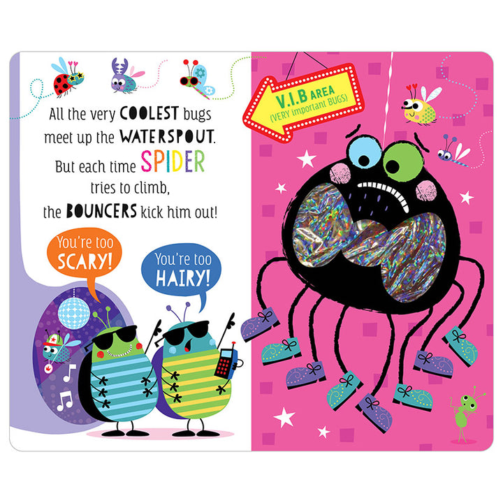 Libro De Texturas The Not So Scary Hairy Spider