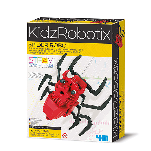 Experimento de juguete Robot Araña