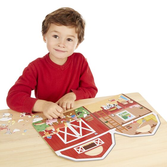 Stickers con relieve La granja