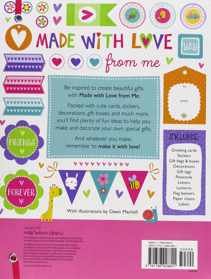 Libro De Actividades Made With Love From Me