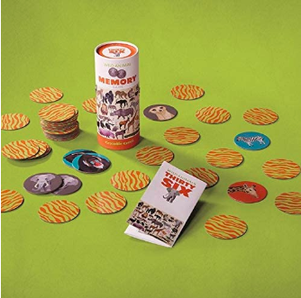 Juego de memoria Animales salvajes