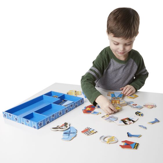 Juego magnético de vestir Profesiones