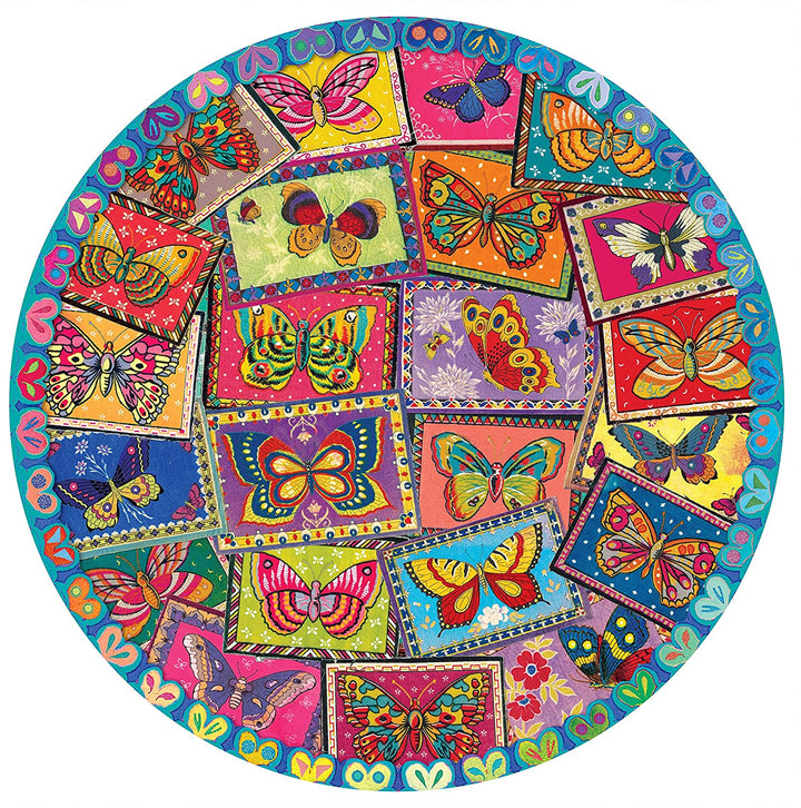 Rompecabezas 500 Piezas Vintage Mariposas