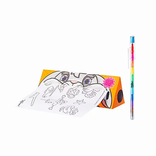 Pergamino para colorear La granja