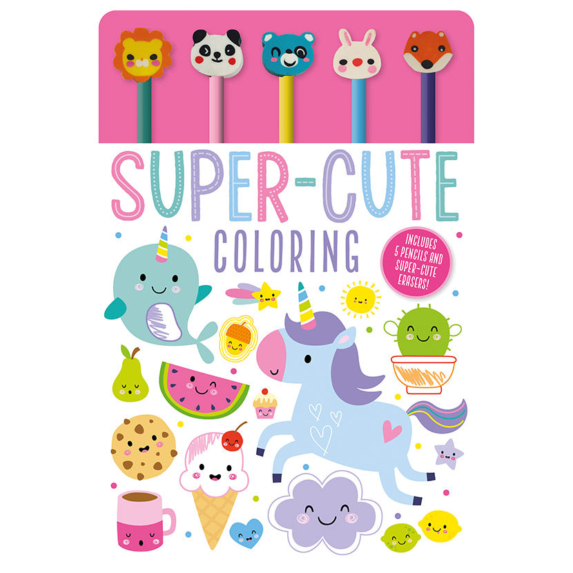 Libro De Actividades Super-Cute Coloring