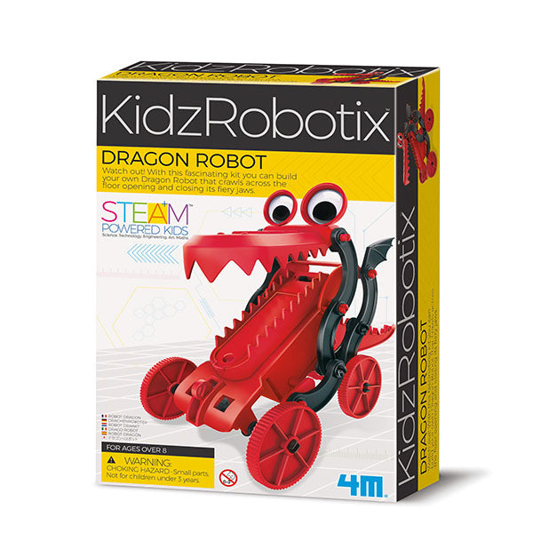 Experimento de juguete :  Robot dragón